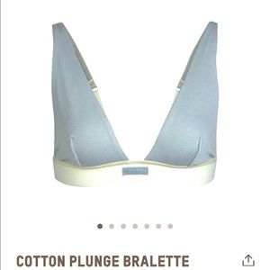 SKIMS cotton rib bralette